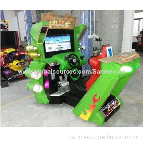 Motion 3D Sonic Car Racing Arcade Game Machine, 42-inch High-definition LCD
